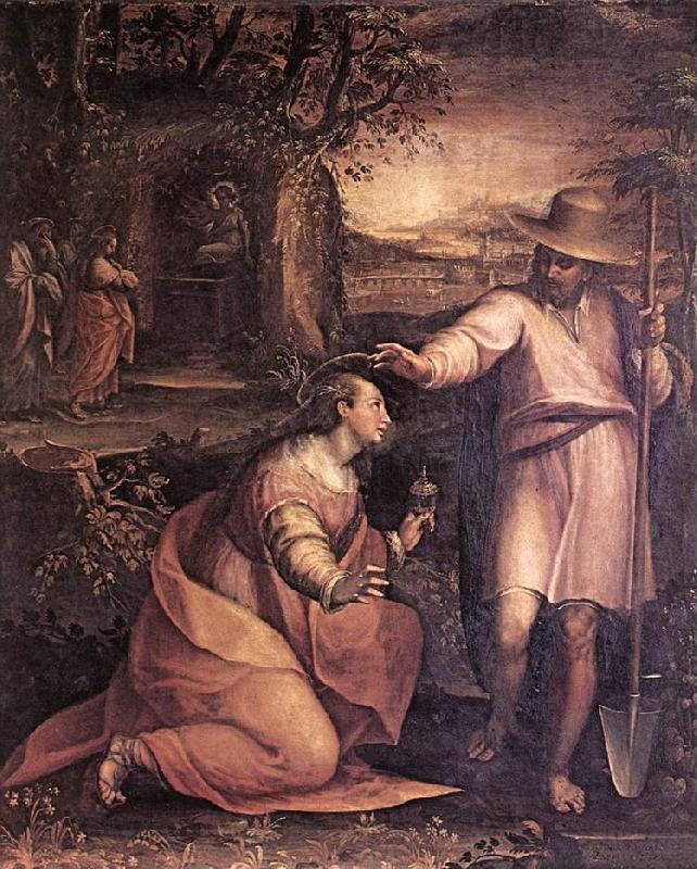 FONTANA, Lavinia Jesus Appears to Mary Magdalene dg Spain oil painting art
